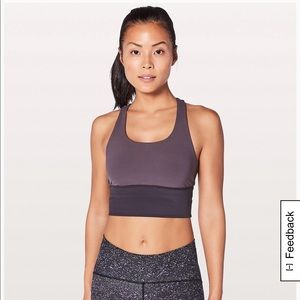 Lululemon Long Line Bra